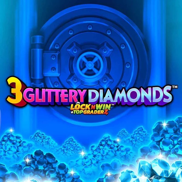 3 Glittery Diamonds – slot by PearFiction Studios, featured at bonuskong-kasino.cz