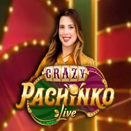 Crazy Pachinko casino game by Evolution – featured logo at Bonuskong Casino