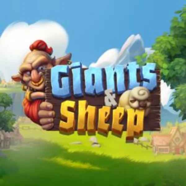 Giants and Sheep by Relax Gaming, showcased at bonuskong-kasino.cz – game logo