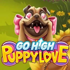 Go High Puppy Love online game logo by RubyPlay on bonuskong-kasino.cz