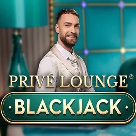 Privé Lounge Blackjack logo by Pragmatic Play at Bonuskong Casino