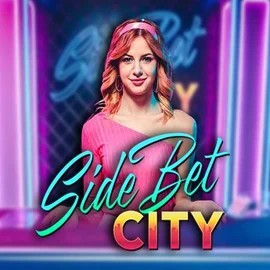 Side Bet City slot visual from Evolution available on bonuskong-kasino.cz
