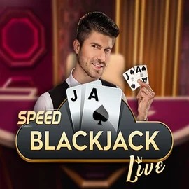 Speed Blackjack online game logo by Pragmatic Play on bonuskong-kasino.cz