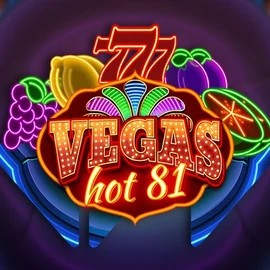 Vegas Hot 81 slot logo by Wazdan at Bonuskong Casino